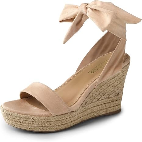 DREAM PAIRS Espadrille Wedge Sandal
