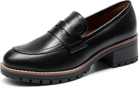 DREAM PAIRS Penny Chunky Loafer